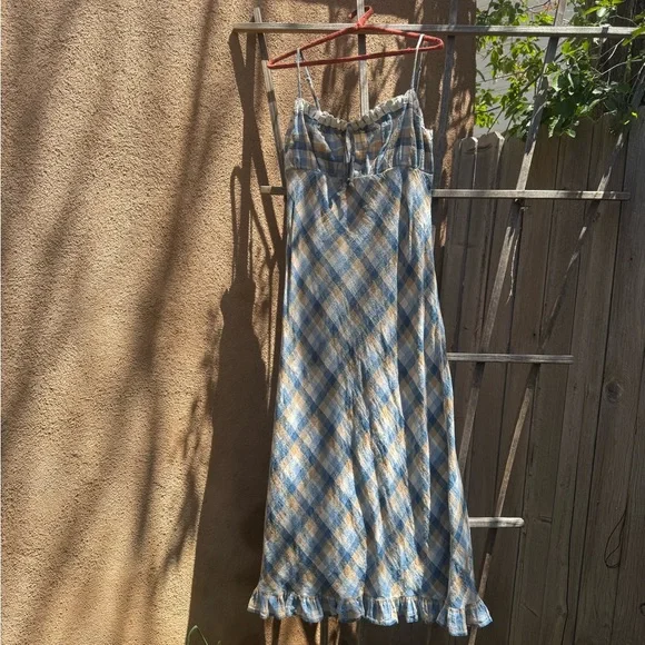 The Sam Dress in Blue Kala — M - Picture 5 of 7